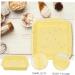 MAGICLULU 2 Pcs Cake Mold Cake Baking Rubber Baking Broiler Pan for Oven Silicone Gummy Molds Cake Pan Silicone Bakeware Quick Fondant Molds Cupcake Square Cake Toast Silica Gel Liner 26.5x24.5cmx2pcs Yellowx2pcs - Buy Online on GoSupps.com