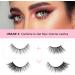 Glowingwin Cat Eye Half Lashes - 10 Pairs | Natural Soft Corner & Wispy Finish | Handmade Reusable Faux Mink Strip Lashes for Fluffy & Elegant Look - Buy Online on GoSupps.com