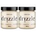 Drizzle White Raw Honey - Unfiltered and Unprocessed - Rich in Nutrients and Beneficial Enzymes - Notes of Sweet Clover - 100% Raw Pure Honey - Gluten-Free Paleo-Friendly (Pack of 2) 500g White Raw 500 g (Pack of 2)