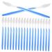 Buguuyo 50 pieces toothbrush with soft bristle toothbrush in travel grooves disposable toothbrushes accessories travel toothbrush travel toothbrush plastic dental equipment bulk goods travel