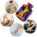 Buy Naanle Colorful Jazz Music Hot Water Bottle - 2L Large Heat Bottle for Pain Relief & Therapy | Ideal for Bed Hands Feet - Transparent & Stylish - Buy Online on GoSupps.com
