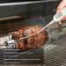 LANTRO JS IPX6 Waterproof Food Thermometer | Data Lockable Probe for Meat Grill & Oven | -50 to 500 C Temperature Range - Buy Online on GoSupps.com