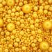 PEARL MIX - GLIMMER GOLD Sprinkles 6514 edible cake decorations 50g.