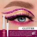 EVPCT 2Pcs Liquid Glitter Eyeliner Set - Rose Purple & Light Pink Color | Sparkly Eyeliner for Women - Buy Online on GoSupps.com