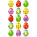15 x Easter Egg Party Pack Edible Wafer or Icing Cupcake Toppers Fun Colourful Party Cake Decorations Perfect For Brownies Cookies Muffins & More! (Edible Wafer Card)