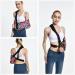 Soft Foam Arm Sling with Waist Belt for Women- Shoulder Immobilizer with Strong Support- Breathable Brace for Shoulder Injury - Red Rose - Buy Online on GoSupps.com