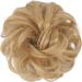 FESHFEN Messy Bun Hair Scrunchie Synthetic Updo Hairpiece Strawberry Blonde & Bleach Blonde 55g - Pack of 1 - Buy Online on GoSupps.com