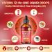 Cayenne Pepper Drops Supplement Liquid + Liposomal Tech 98% Absorption Supports* Leg Vein Heart & Blood Vessel* Health + Vitamin E D3+K2 & Extracts of Grape Seed Hawthorn Beetroot Berberine - Buy Online on GoSupps.com