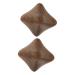 Coolhiya 2st Wenge Health Ball Chinese health balls acupuncture massage ball Thai massage tools rehabilitation reflex zone ball gymnasium decor in middle-old handicraft manual