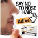 Groomarang Adios Nose Hair Removal Wax Kit - Painless & Effective Solution for Nasal & Ear Hairs - Buy Online on GoSupps.com