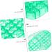 MAGICLULU 2 Pairs Slippers Quick Drying Shower Slippers Green Home Indoor Slippers Non Dorm Shoes Gym Foot Spa Soak Tub Shower Footware Massaging Travel Pvc Household Plastic Barrel 28x10.3cm 11x5pcs Greenx5pcs - Buy Online on GoSupps.com
