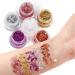 Knadgbft Eye Glitter Eyeshadow Hair Glitter Gel Long Lasting Sparkling Sequins Festival Shinny Decoration Party - Buy Online on GoSupps.com