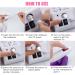 Cadrim Electric Nail Drill Set with Sanding Bands - Adjustable Manicure Pedicure Tool for Acrylic Nails, Gel Polish, Nail Art - White - Buy Online on GoSupps.com