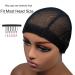 Highshion 5pcs Spandex Mesh Dome Wig Caps - Stretchable, Breathable, and Elastic for Comfortable Wig Making - Big Holes, Dome Caps for Men and Women - Buy Online on GoSupps.com