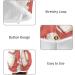Super Absorbent Red Hair Towel 2 Pack - Quick Dry Hair Turbans for Women & Girls - Perfect Hair Drying Solution - Buy Online on GoSupps.com