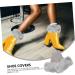 Buy Besportble 2 Pair Fur Boot Covers for Women | Warm Ankle Boot Cuffs & Leg Gums for Winter - Buy Online on GoSupps.com