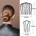 6-Piece Metal Hair Comb Clips for Updo Bun - Black Hair Accessories for Women - Buy Online on GoSupps.com