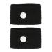 1 Pair Anti-Nausea Wristbands Spandex Sickness Bands Anti Nausea Bracelet for Sea Car Flying Travel (Black)