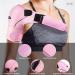 Adjustable Shoulder Brace for Rotator Cuff & AC Joint Pain Relief - Pink | One Size Regular - Buy Online on GoSupps.com