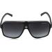 Carrera CA33/S Pilot Sunglasses - Black Cry Grey Frame/Dkgray Gradient Lens 62mm - Buy Online on GoSupps.com