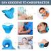 Neck and Shoulder Relaxer - Cervical Traction Device for TMJ and Pain Relief, Alignment Pillow for Sleeping, Chiropractic Pillow with Massage Point - Buy Online on GoSupps.com
