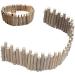 Zerodis Wood Hamster Bridge | Flexible Hidden Door for Mice Chinchilla & Cub Pets | Ideal Climbing Platform & Decorative Fence - 50cm - Buy Online on GoSupps.com