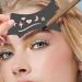 Eyeliners Stencils Wing Tips | Soft Precision Eyeliners Stencils Beveled Design Contour Guide for Makeup Beginners & Beauty Lovers Black - Buy Online on GoSupps.com