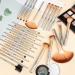 Daxstar Makeup Brush Set - 32PCS Professional Foundation Face Eye & Lip Brushes | Synthetic Hair Aluminum Champagne Gold - Ideal for Flawless Makeup Application - Buy Online on GoSupps.com