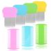 Lice Comb Flea Comb For Cats Dog Comb Pet Comb Set Metal Fine Tooth Comb Remove Tear Marks Float Hair Dandruff (A)