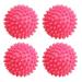 Set of 4 Pink Dryer Balls! Black Duck Brand - Reusable Dryer Balls Replace Fabric Softener! Hypoallergenic and Eco-Friendly! Lowers Drying Time! Naturally Softens and Releases Static Cling!