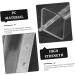 SUPVOX Cucumber Shaping Molds 2pcs Kit Stereotypes Snow DIY Forming for Rectangle Former Shaped Supplies Plastic Growing - Buy Online on GoSupps.com