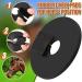 Sumind 4 Pcs Rubber Bit Guards for Horses - Protect Mouth and Lips from Chafing and Pinching - Soft, Flexible, Black Horse Bit Cheek Guards - Buy Online on GoSupps.com