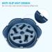 UPSKY Slow Feeder Dog Bowl - Anti-Choking Interactive Puzzle Bowl for Slower Feeding and Bloat Prevention - Non-Slide Design for Small to Medium Breed Dogs - C-blue - Buy Online on GoSupps.com