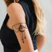 Buy Moon Stars Fringe Black Open Armlet - Halloween Armband for Women & Girls | Stylish Upper Arm Bangle (Black Moon - Buy Online on GoSupps.com