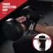 COFOF Double Layer Leather Weightlifting Wrist Straps for Deadlift & Powerlifting - Adjustable Neoprene Padded Lifting Hooks for Men/Women (Pair) - Buy Online on GoSupps.com