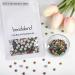 Beadsland Rainbow Flat Back Rhinestones - 288 PC Nail Crystals (SS30 6.4-6.6mm) for Stunning Nail Art | International Shipping Available - Buy Online on GoSupps.com