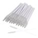 Aiyong 100 pieces of disposable eyelash brush eyelash brushes eyelash applicator brush for mascara eyelash extension disposable eyelash brush eyebrow brushes eyes make-up tools (white)