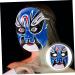 ABOOFAN 4 Wall Opera Mask - Decorative Chinese Cosplay Mask for Parties & Wall Decor | Unique Gypsum Collectible - Buy Online on GoSupps.com