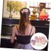 FRCOLOR Headgear for the bride decorative hair combs hair accessories for bridesmaids wedding hair clips for brides flower hair pins made of artificial flowers flower pearl side comb - Buy Online on GoSupps.com