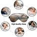 Hunting Flying Wild Ducks Eye Mask | Soft Elastic Adjustable Sleeping Mask for Men & Women Nighttime Comfort - Buy Online on GoSupps.com