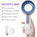 Woods Lamp Skin Analyzer Professional Magnifying Analyzer Rechargeable Skin Detector Home Care for Pet Fungus Detection Baby Product Detection Cosmetic Fluorescent Agent - Buy Online on GoSupps.com