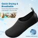 Joto Quick-Dry Aqua Shoes for Women Men & Children - Unisex Beach & Swimming Shoes | 38/39 EU Black - Buy Online on GoSupps.com