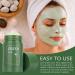2PCs Green Tea Clay Mask Stick - Oil Control Acne Clearing & Blackhead Remover - Moisturizing Green Tea + Aubergine Formula for Flawless Skin - Buy Online on GoSupps.com