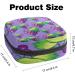 Buy Javenproeqt Women's Bandages Storage Bag - Large Reusable Organizer for First Period | Blue Butterfly & Pink Flower - 17x17x12 cm - Buy Online on GoSupps.com