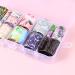 1 Nail Stickers Nail Art Decals Flower Stickers Flower Nail Decorations Applique Sixtieth Miss Boxed - Buy Online on GoSupps.com