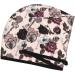 Hair Towel Wrap - Quick Drying Towel Turban for Effortless Style | Retro Red Black Roses Design - Buy Online on GoSupps.com