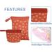 Seaur Wetbag Set - Waterproof Nappy Pocket for Kids | Reusable Diaper Bag | 2 Pack (20x28cm & 30x40cm) - Ideal for Beach Pool Gym & Travel - Buy Online on GoSupps.com