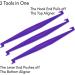 2 in 1 Clear Aligner Invisible Braces Removal Tool - Patented Design | 3 Individually Wrapped Tools | Midnight - Shop Now - Buy Online on GoSupps.com