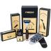 Monarch 4-Piece Men's Safety Razor Shaving Set | Premium Grooming Gift Set with Alloy Handle | Perfect for Gentlemen | Saddlebrown - Buy Online on GoSupps.com