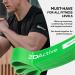 3DActive Pull Up Assist Band - Green Resistance Band 50-125 lbs - Strength Training, Powerlifting, CrossFit - Free Exercise Guide - Single Band - Buy Online on GoSupps.com